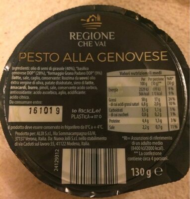 Pesto alla genovese - Prodotto - fr