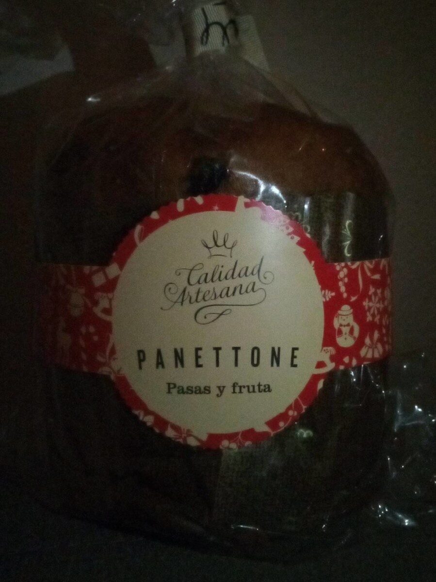 Panettone pasas y fruta - Product - es