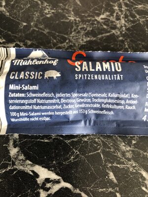 Snacks Salamio - Zutaten