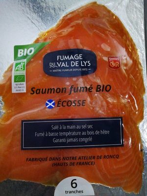Saumon fumé bio Ecosse - Product - fr