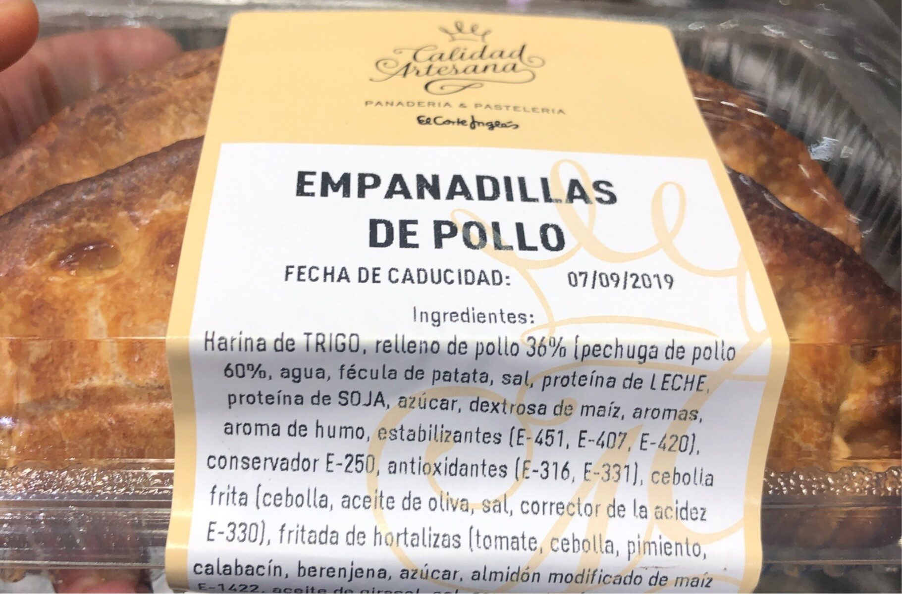Empanadillas de pollo - Product - es