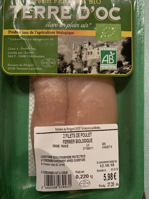 Poulet fermier bio - Product - fr