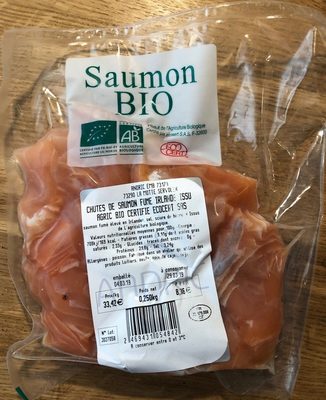 Chutes de saumon fumé irlande - Produit