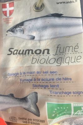Saumon fumé irlande issu agriculture bio - Produit