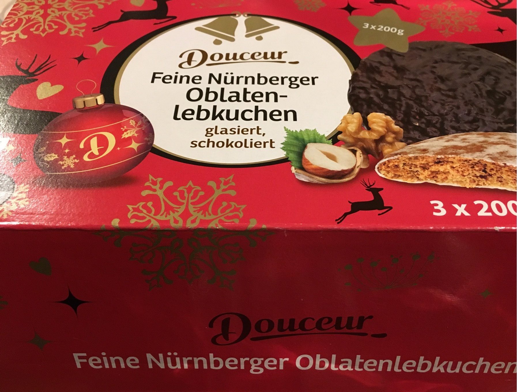 Douceur Feine Nürnberger Oblaten lebkuchen - Produit - de