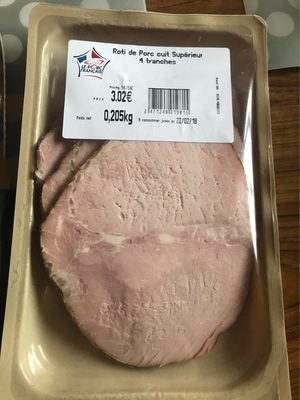 Rôti de Porc Cuit Supérieur - Product - fr