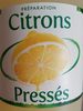 Préparation  citrons pressés - Product
