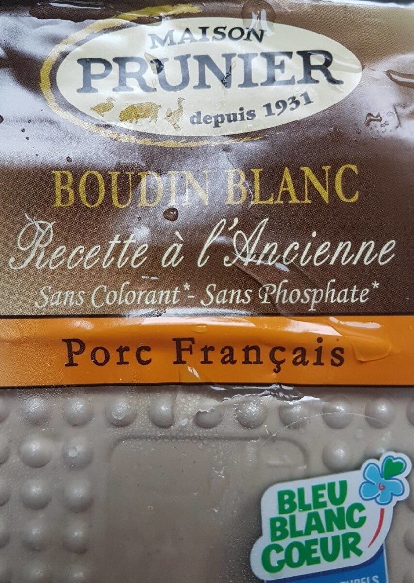 Boudin blanc - Product - fr