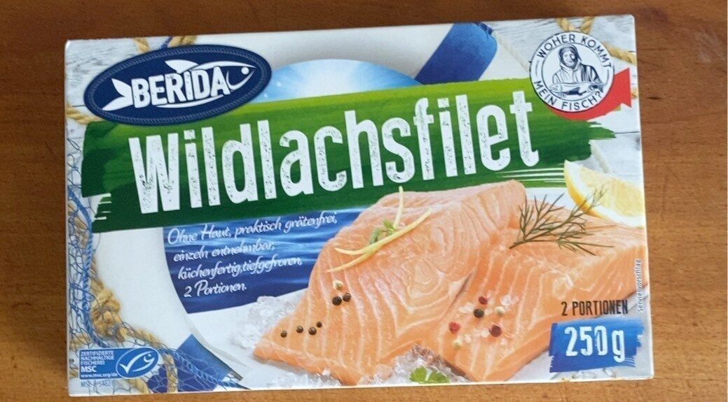Berida Wildlachsfillet - Produkt