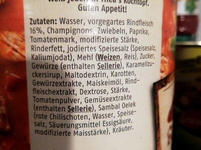 Gulaschsuppe XXL - Ingredients