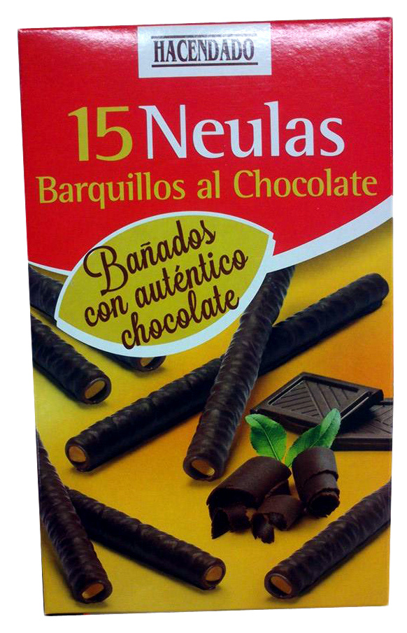 Neulas barquillos al chocolate - Producte - es