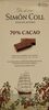 Dark chocolate 70% cocoa - Producto