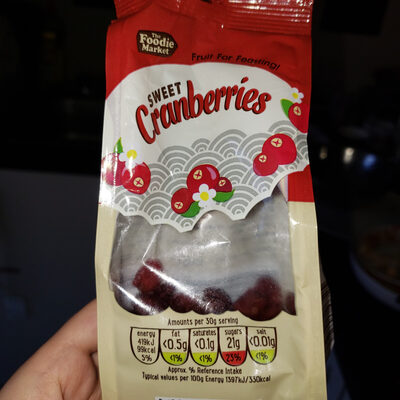 sweet cranberries - Product