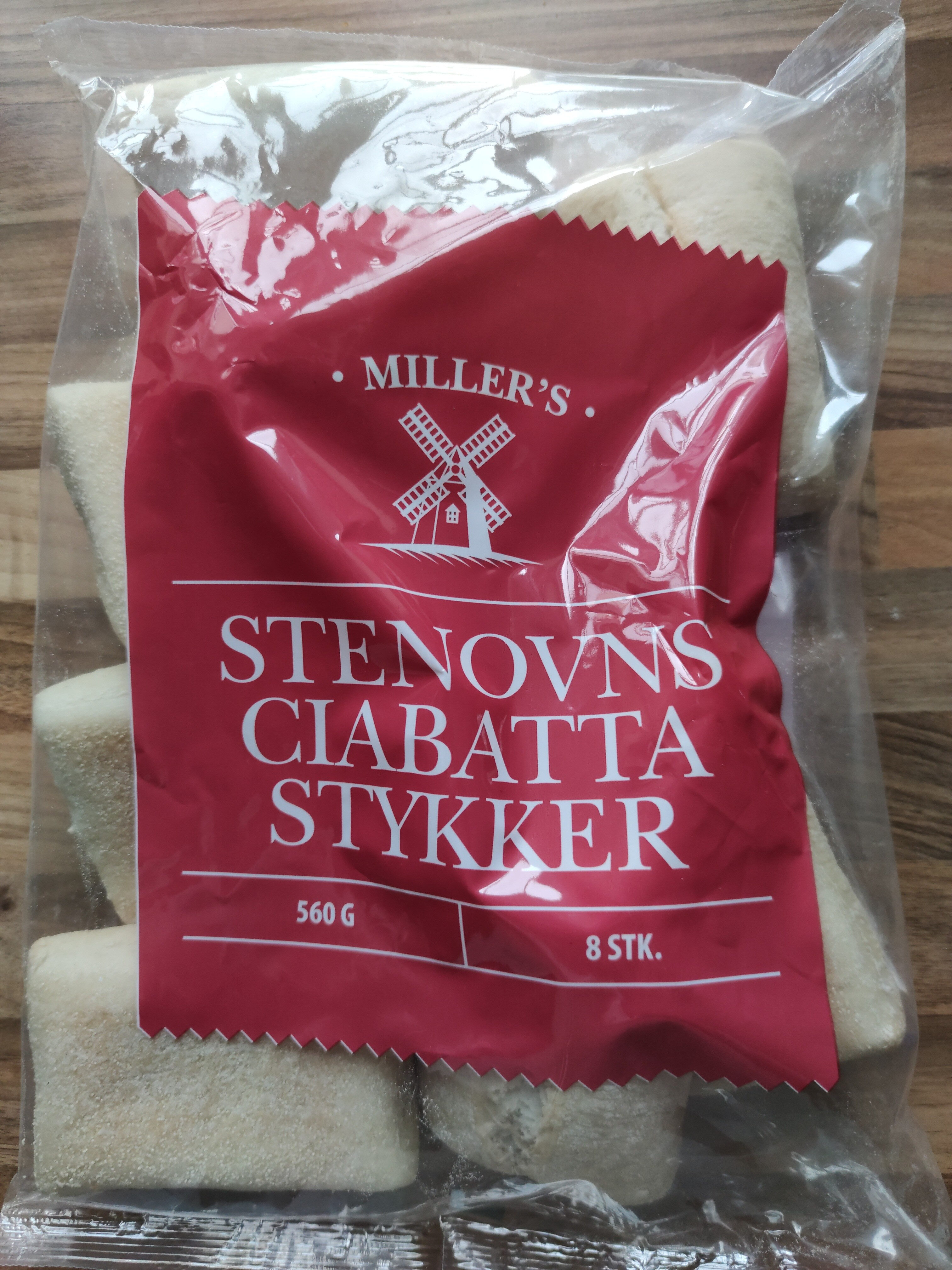 Stenovns Ciabatta Stykker - Produkt