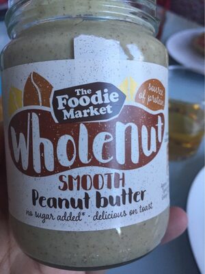 Wholenut Smooth Peanut butter - Producto - en