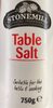 Table salt - نتاج
