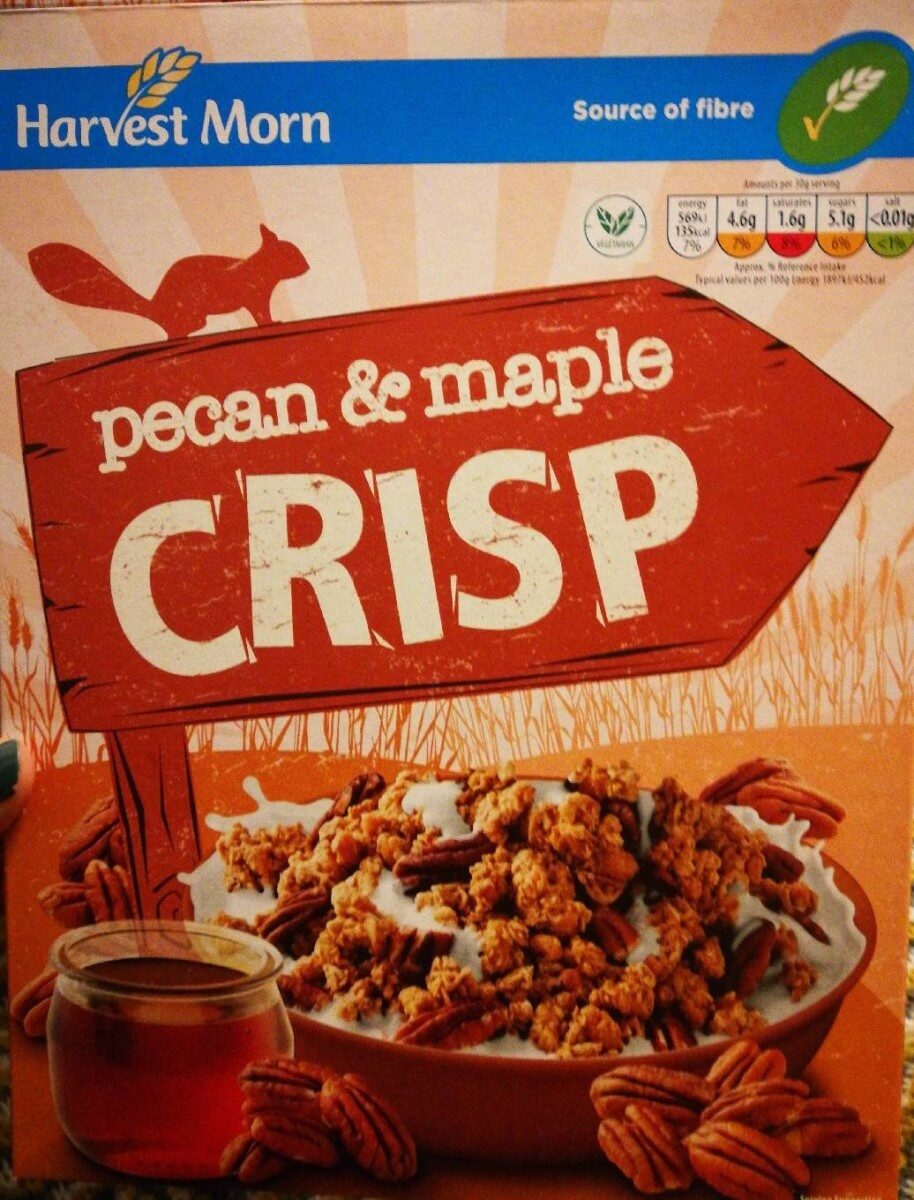 Pecan & maple crisp - Product