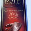 Moser Roth chocolat noir 70% - Product