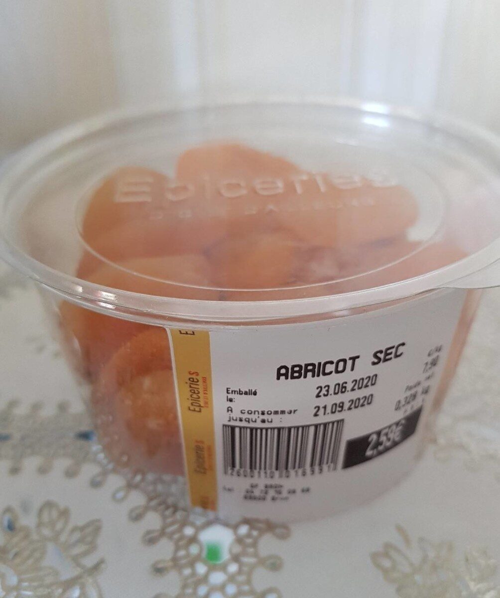 Abricot sec - Produit