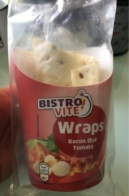 Wraps Bacon Oeuf Tomate - Product - fr