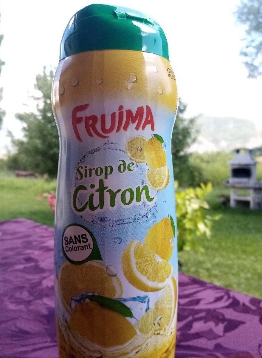 Fruima sirop de citron - Product - fr