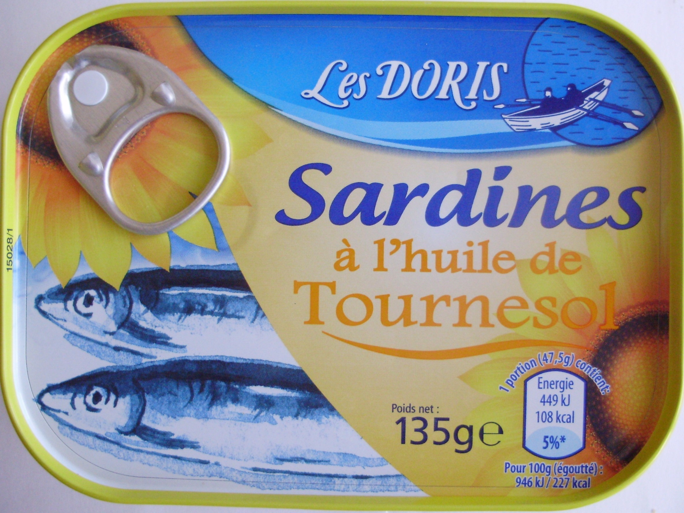 Sardines à l'huile de Tournesol (Lot de 2 boîtes) - Product - fr