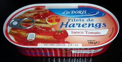 Filets de Harengs sauce tomate - Product - fr
