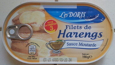 Filets de harengs sauce moutarde - Product - fr