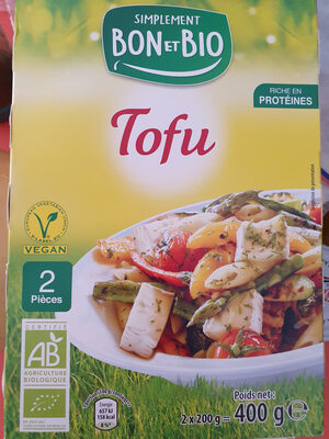 Tofu ferme végétal Biologique - Ingredientes - fr