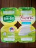 yaourts nature - Producto