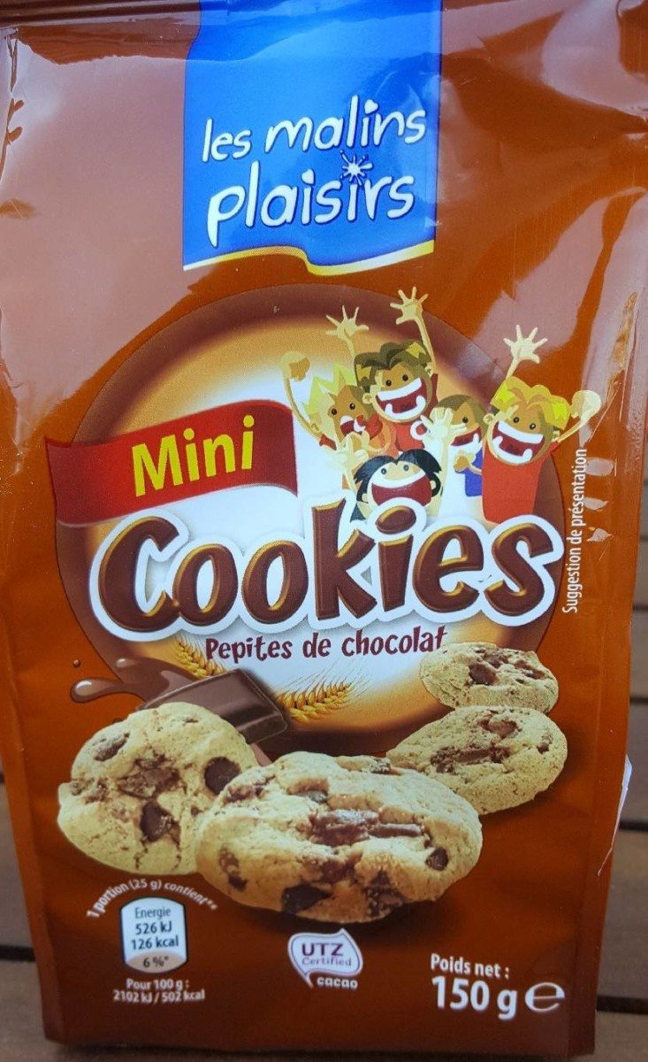 Mini cookies aux pépites de chocolat - Produit