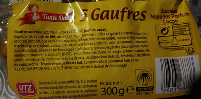 Gaufres - Ingredients - fr