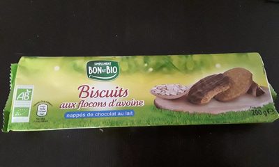 Biscuits aux flocons d'avoine Chocolat au Lait - Product - fr