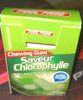 Chewing gum sans sucres Chlorophylle - 产品