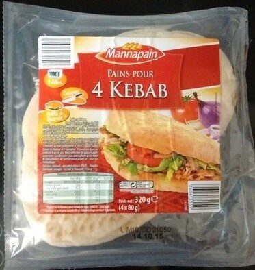 Pains pour 4 Kebab - Prodotto - fr