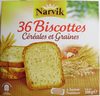 36 Biscottes Céréales et Graines - Produit