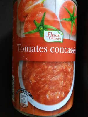 Tomates concassées au basilic - Produit