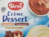 Crème dessert, 4 caramel, 4 chocolat, 4 saveur vanille - Product