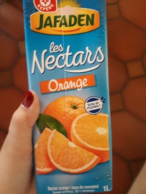 Les nectars orange - Produit