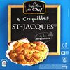 6 coquilles st Jacques à la bretonne - Produit