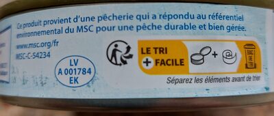 Petites sardines au thym et au citron - Recycling instructions and/or packaging information - fr