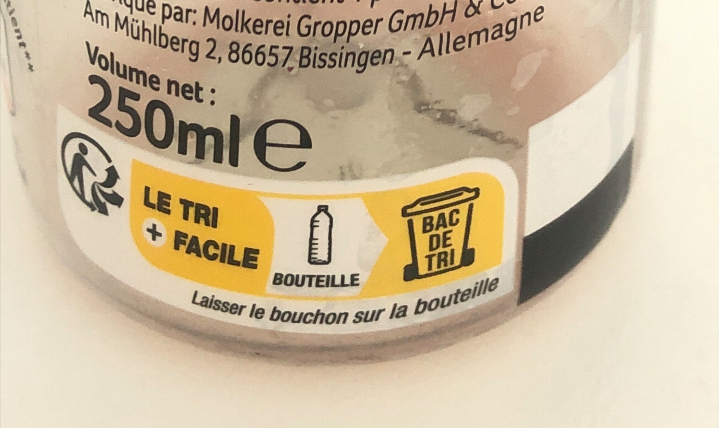 Smoothie fraise banane mûre - Recycling instructions and/or packaging information - fr