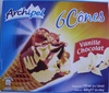 6 Cônes Vanille Chocolat - Product