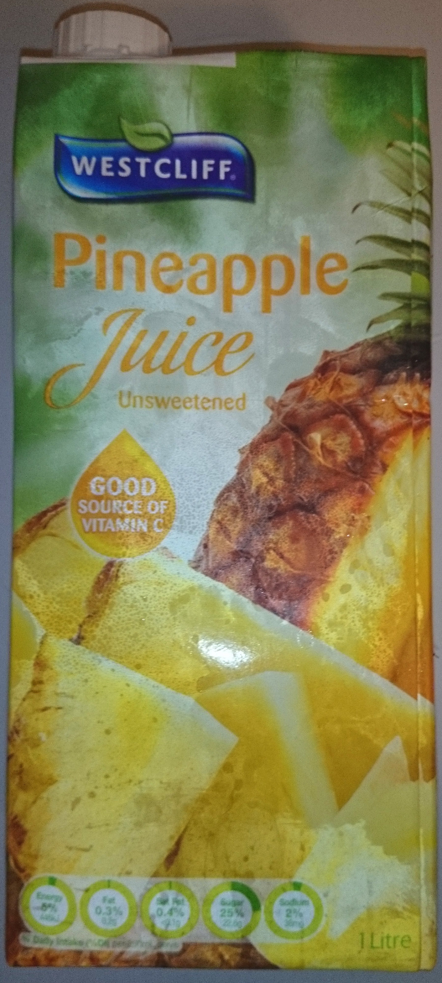 Westcliff Pineapple Juice Unsweetened - Product