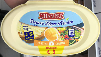 Beurre Doux Léger & Tendre (40 % MG) Tartine & Cuisine - Produit