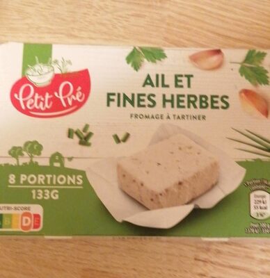 Ail et fines herbes fromage à tartiner - Product - fr