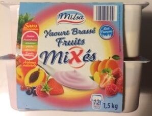 Yaourt Brassé Fruits Mixés - Produit