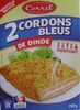 2 Cordons Bleus de Dinde - Produit