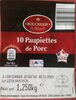 10 Paupiettes de porc - Product