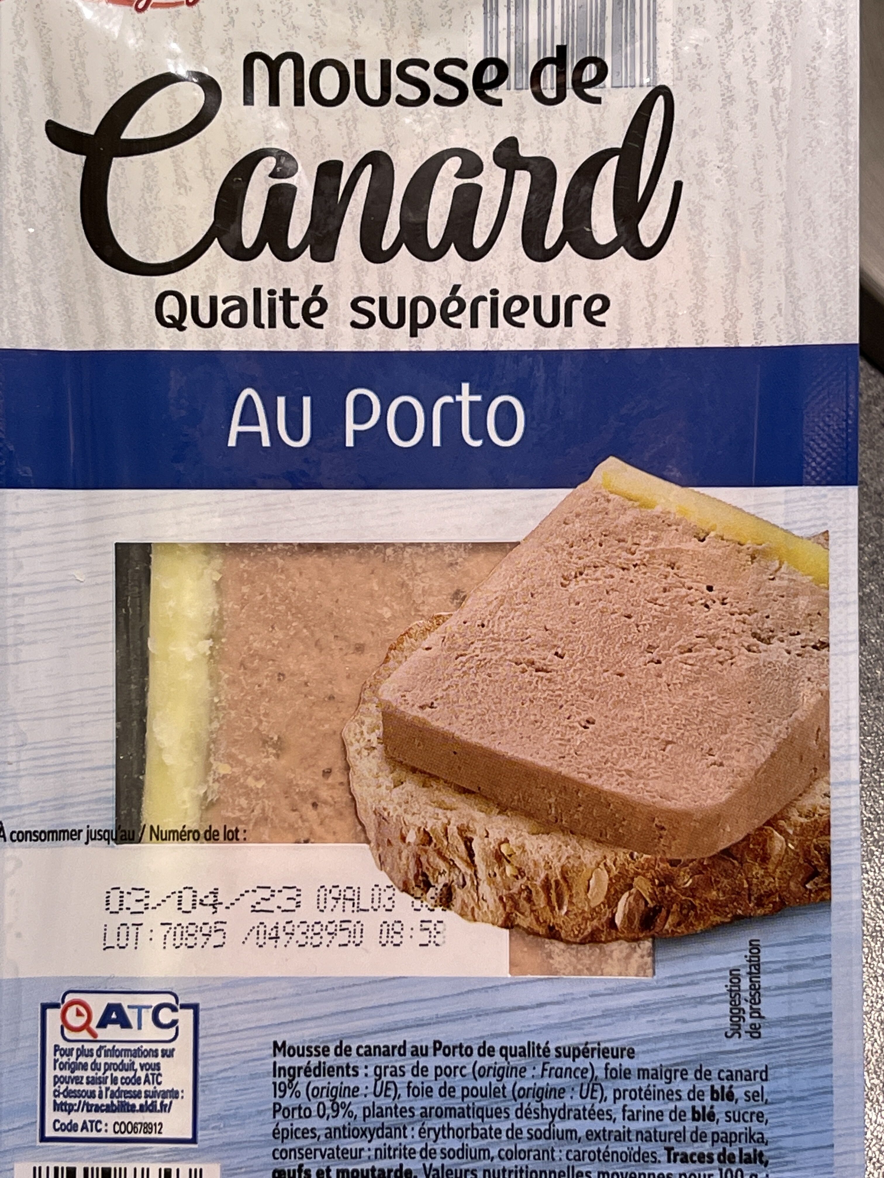 Mousse de Canard au Porto - Produkt - fr